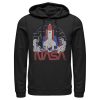 Men_s NASA Space Shuttle Lift Off Logo Pull Over Hoodie