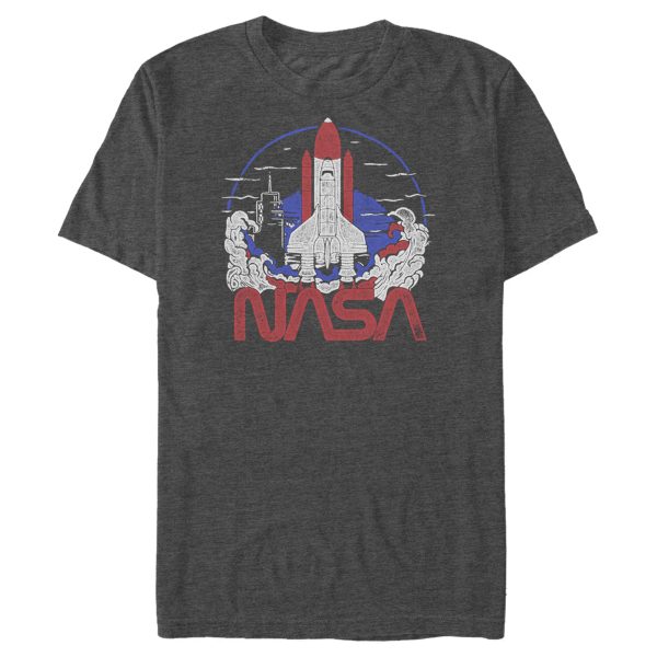 Men_s NASA Space Shuttle Lift Off Logo T-Shirt