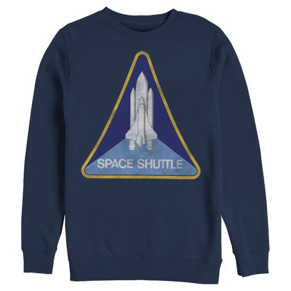 Men_s NASA Space Shuttle Triangle Emblem Sweatshirt