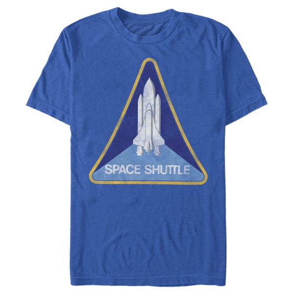 Men_s NASA Space Shuttle Triangle Emblem T-Shirt