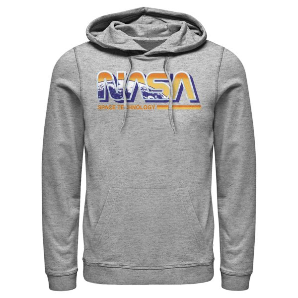 Men_s NASA Space Technology Logo Pull Over Hoodie