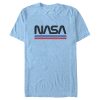 Men_s NASA Stripe Minimal Logo Vintage T-Shirt