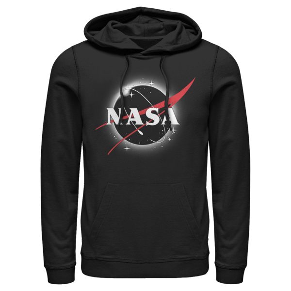 Men_s NASA Total Eclipse Logo Pull Over Hoodie