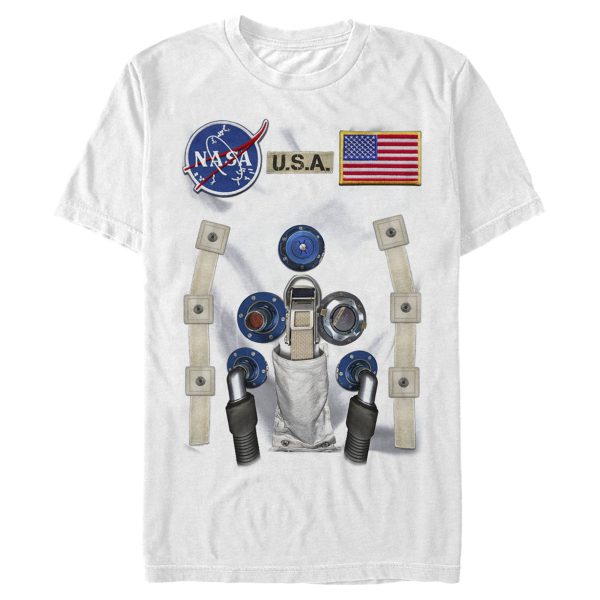 Men_s NASA U.S.A. Astronaut Suit Costume T-Shirt