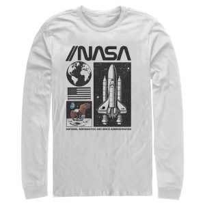 Men_s NASA Vintage Panels Long Sleeve Shirt