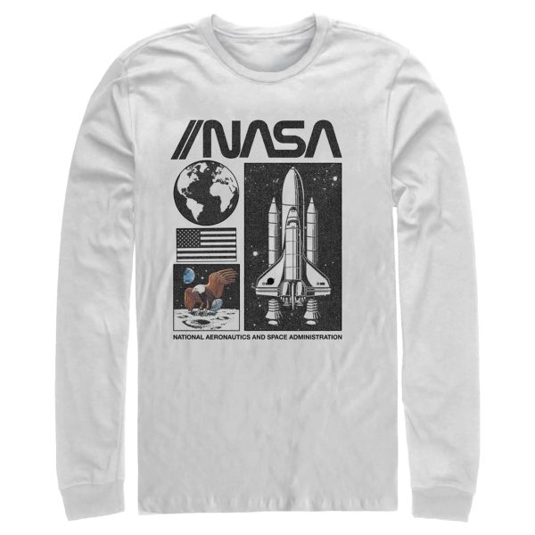 Men_s NASA Vintage Panels Long Sleeve Shirt