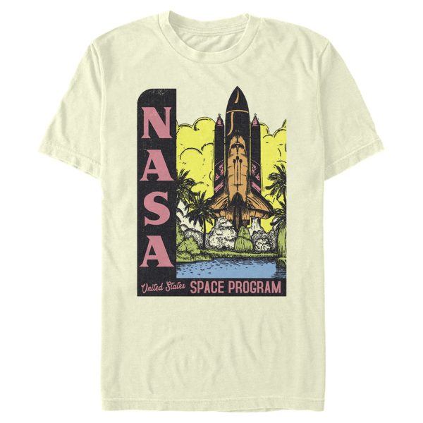 Men_s NASA Vintage Space Program T-Shirt