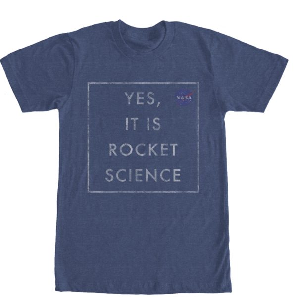 Men_s NASA Yes It is Rocket Science T-Shirt