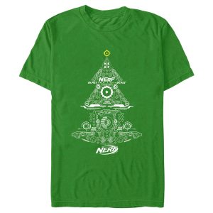 Men_s Nerf Nerf Christmas Tree T-Shirt