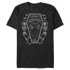 Men_s Ouija Halloween Coffin T-Shirt