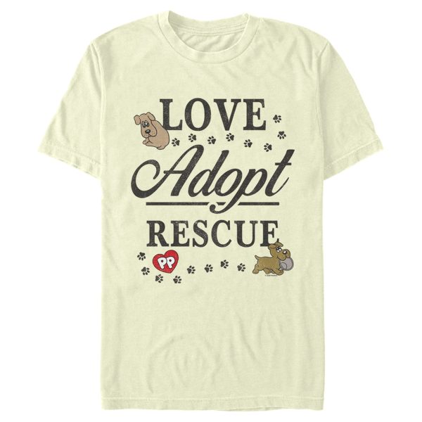 Men_s Pound Puppies Love Adopt Rescue T-Shirt