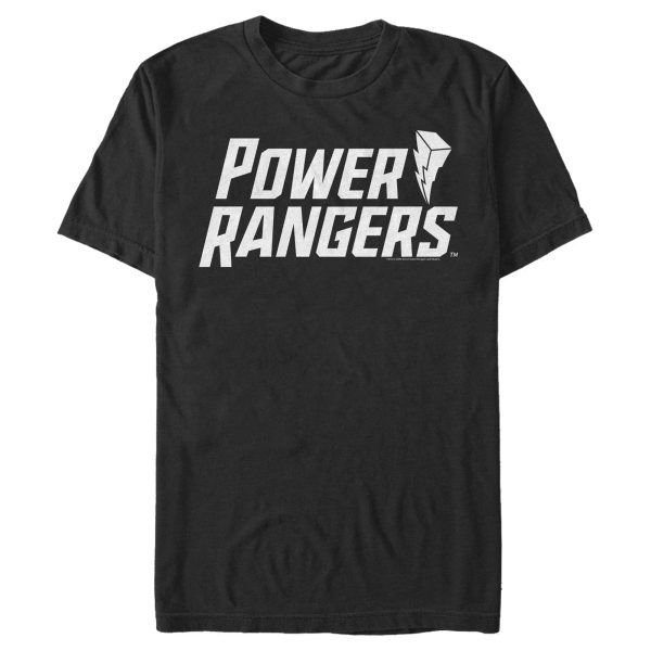 Men_s Power Rangers Classic Lightning Bolt Logo T-Shirt