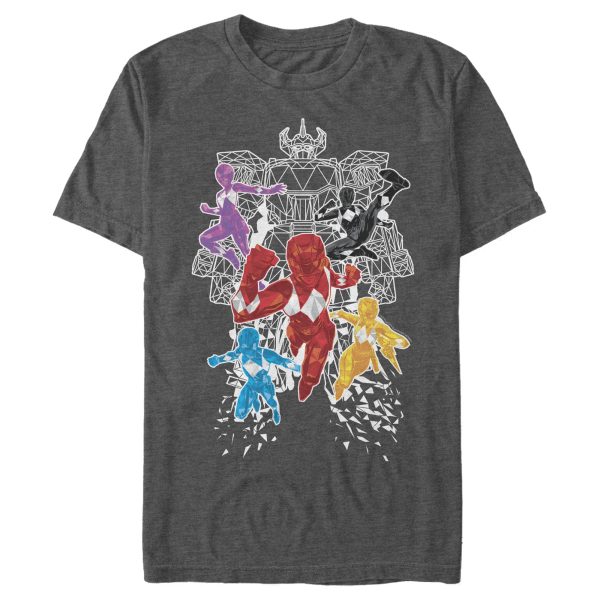 Men_s Power Rangers Geometric Megazord Team T-Shirt