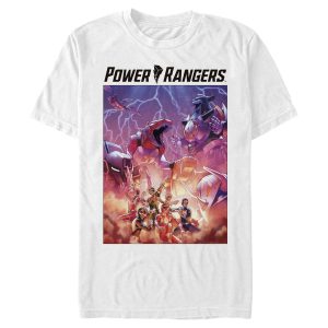 Men_s Power Rangers Lightning Storm Battle T-Shirt