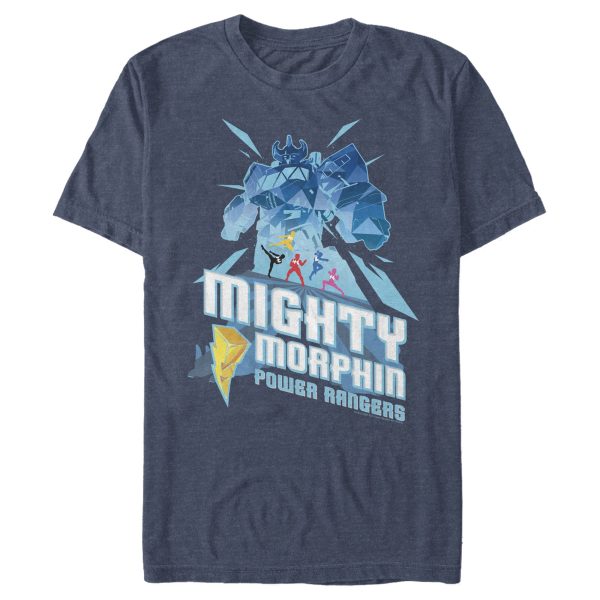 Men_s Power Rangers Mighty Morphin Megazord T-Shirt