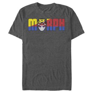 Men_s Power Rangers Morph Color Text T-Shirt