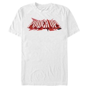 Men_s Power Rangers Power Up Motto T-Shirt