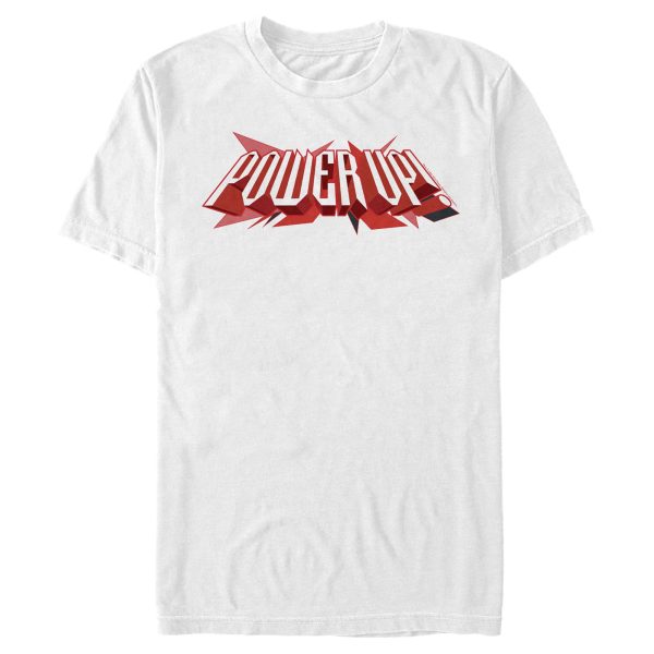 Men_s Power Rangers Power Up Motto T-Shirt