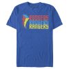 Men_s Power Rangers Rainbow Text T-Shirt