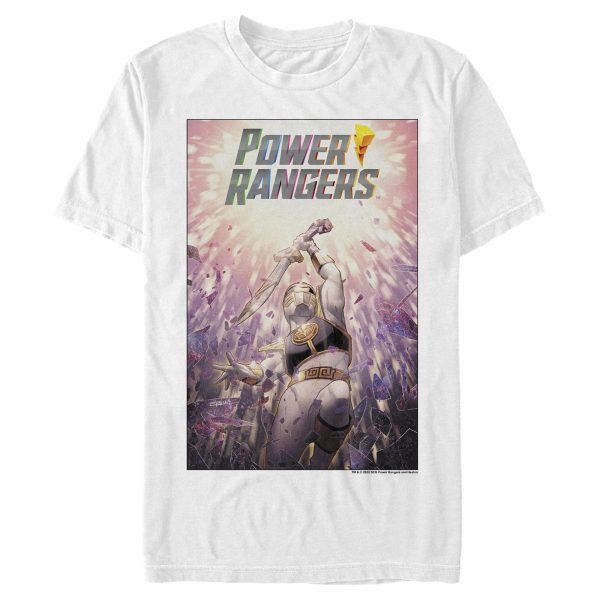 Men_s Power Rangers Ranger Poster T-Shirt