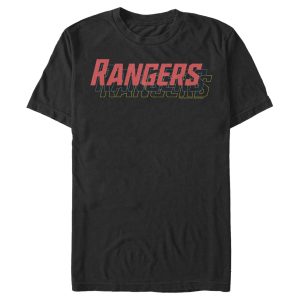 Men_s Power Rangers Shadow Text T-Shirt