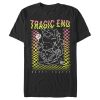 Men_s R.I.P. Rainbows in Pieces Retro Happy Trappy Tragic End T-Shirt
