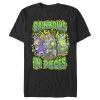Men_s R.I.P. Rainbows in Pieces Unicorn Logo Swirl T-Shirt
