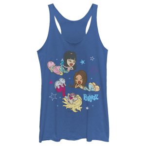 Women_s Bratz Cozy Slumber Party Racerback Tank Top