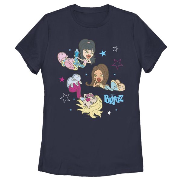 Women_s Bratz Cozy Slumber Party T-Shirt