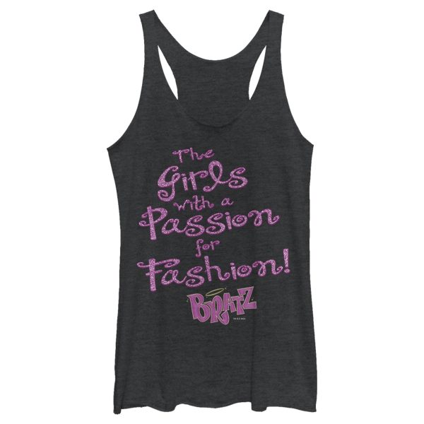 Women_s Bratz Passion for Fashion Racerback Tank Top