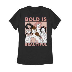 Women_s Disney Princesses Bold is Beautiful T-Shirt