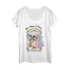 Women_s Disney Princesses Classic Once Upon a Time Scoop Neck