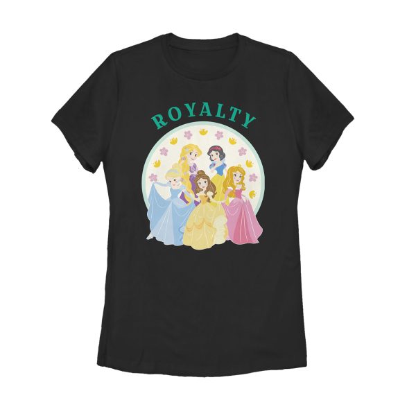 Women_s Disney Princesses Cutety Cartoon T-Shirt