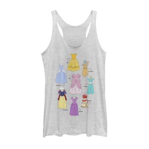 Women_s Disney Princesses Favorite Outfit Racerback Tank Top