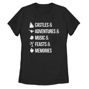 Women_s Disney Princesses Magic Keywords T-Shirt