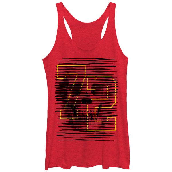 Women_s Lost Gods 72 Skull Racerback Tank Top