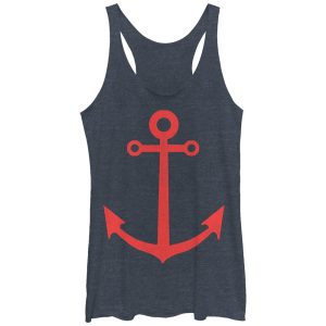 Women_s Lost Gods Admiralty Anchor Racerback Tank Top