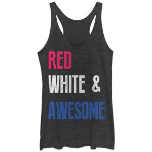 Women_s Lost Gods American Awesome Racerback Tank Top