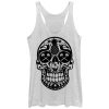 Women_s Lost Gods Beach Skull Racerback Tank Top