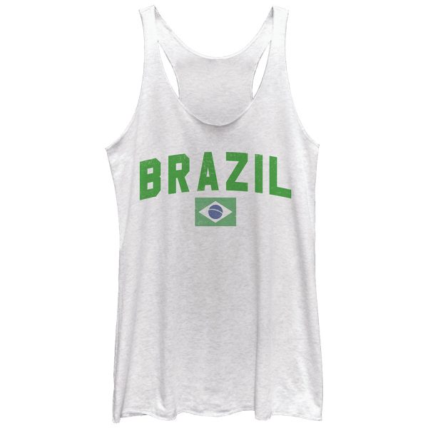 Women_s Lost Gods Brazil Flag Racerback Tank Top