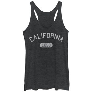 Women_s Lost Gods Cali 1850 Racerback Tank Top