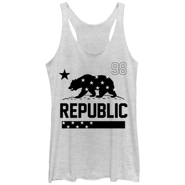 Women_s Lost Gods California 98 Racerback Tank Top