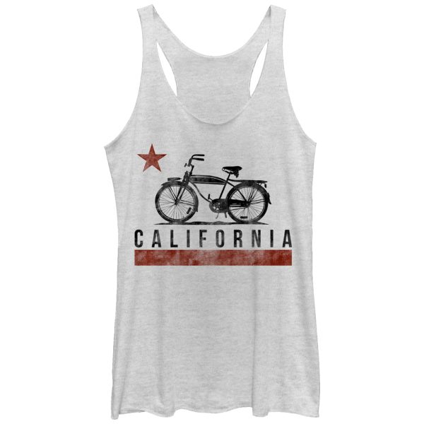 Women_s Lost Gods California Bike Racerback Tank Top