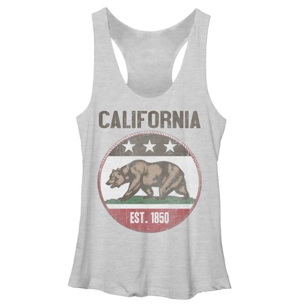 Women_s Lost Gods California Est 1850 Racerback Tank Top