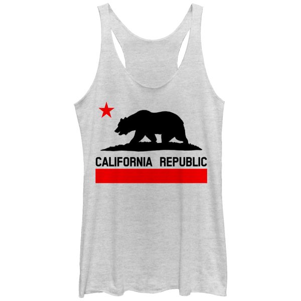 Women_s Lost Gods California Republic Racerback Tank Top