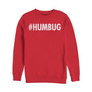 Women_s Lost Gods Christmas Hashtag Humbug Sweatshirt