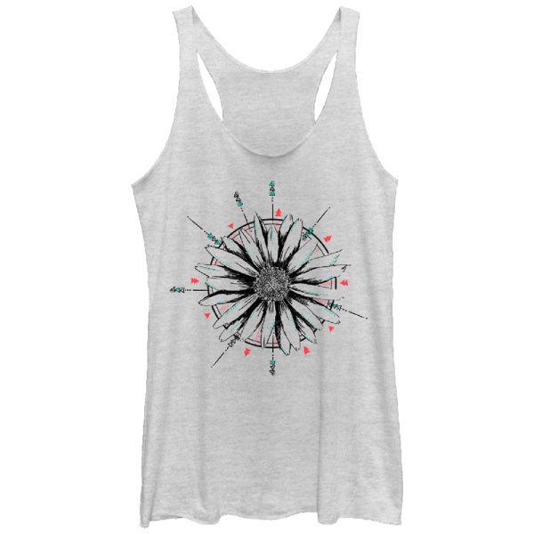 Women_s Lost Gods Daisy Arrows Racerback Tank Top