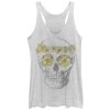 Women_s Lost Gods Daisy Skull Racerback Tank Top