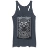 Women_s Lost Gods Diamond Sugar Skull Racerback Tank Top