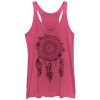 Women_s Lost Gods Dream Catcher Print Racerback Tank Top